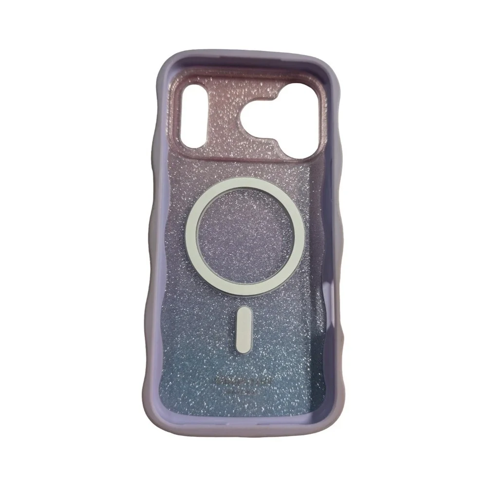 F5-P‎ Kate Spade Magsafe Wavy Case For Apple iPhone 17 Pro Max Opal Glitter ⬇️